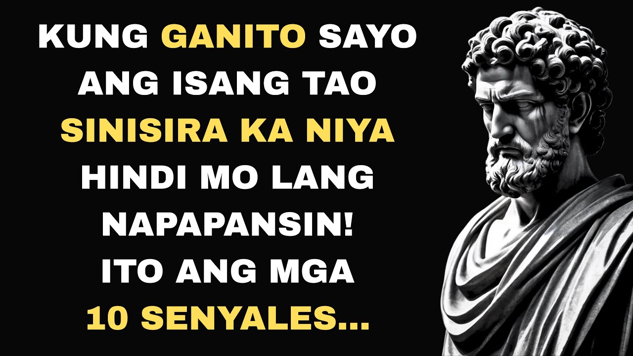 Kaibigan o Kalaban? Mag ingat! 10 Senyales ng Taong Tahimik Pero Naninira sa Iyo | Stoic Philosophy