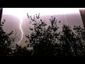 Footage of a Thunderstorm Passing Very Close!