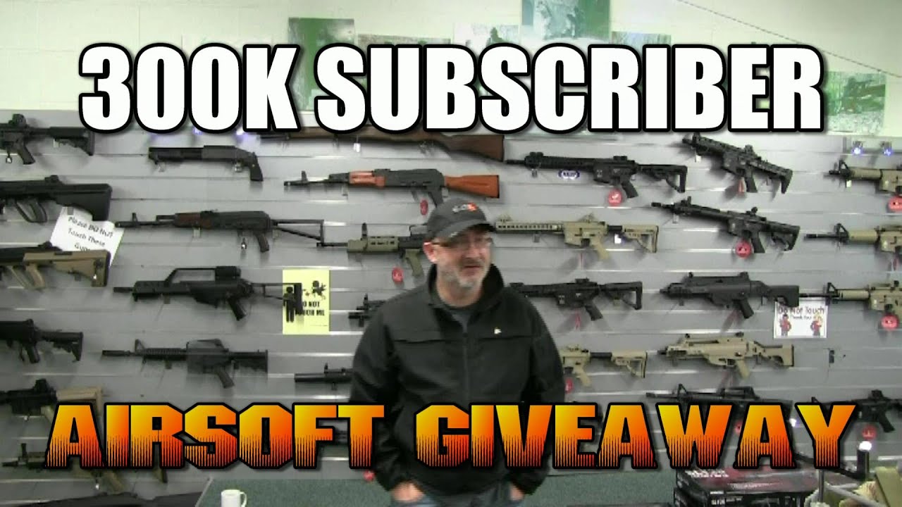 gaming logo 300k Subscriber Airsoft Giveaway