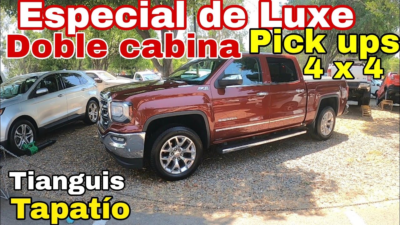 Especial de Luxe Doble cabina Pick ups 4x4 Tianguis El  Tapatio autos de mexico zona autos