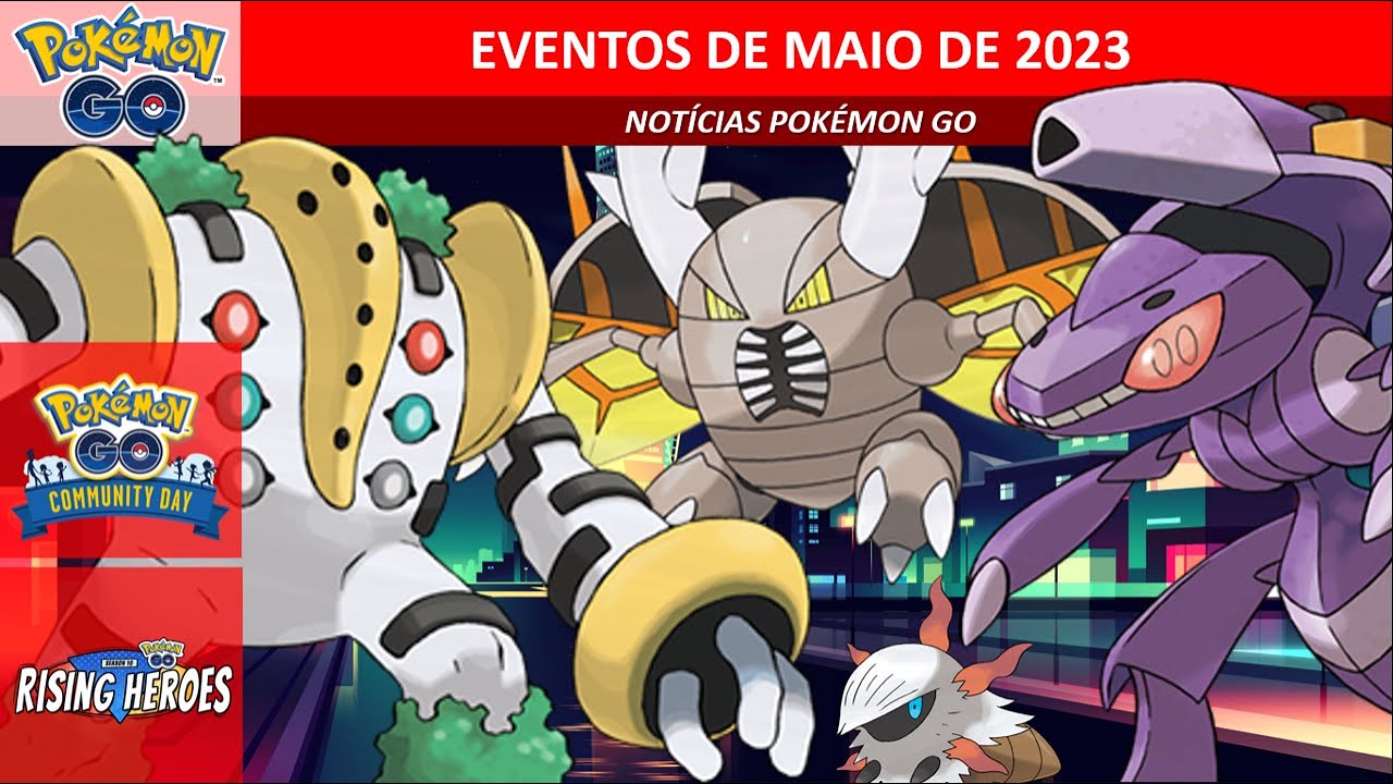 Pokémon GO - Eventos do Mês de Maio de 2023