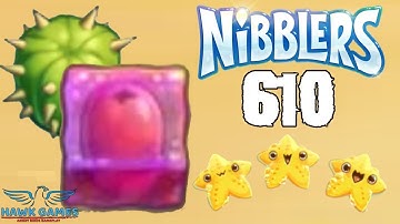 Fruit Nibblers Level 610 - 3 Stars Walkthrough, No Boosters