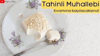 Kıvamına Hayran Bırakacak 💯 5 Dakikada Tam Kıvamlı Tahinli Muhallebi, Tahinli Muhallebi Tarifi 😋