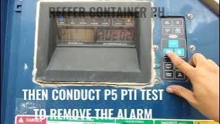 ALARM 54? - CARRIER PRIME LINE REEFER CONTAINER