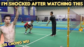 Elite badminton training & court practice