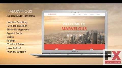 Preview Marvelous - Multi-purpose Muse Template TForest