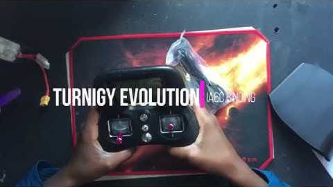 Binding the turnigy evolution with the tgy ia6c receiver