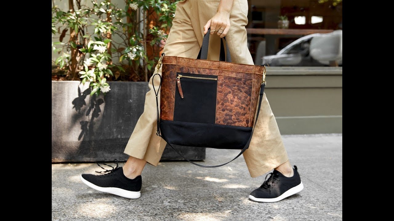 The Mylo Driver Bag features the world's first mushroom-based leather! 