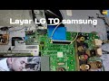 Cara pasang layar lg ke samsunghow to attach lg screen to