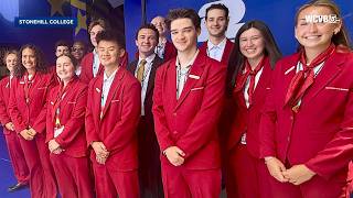 Massachusetts college students get first-hand experience working the FIFA World Cup