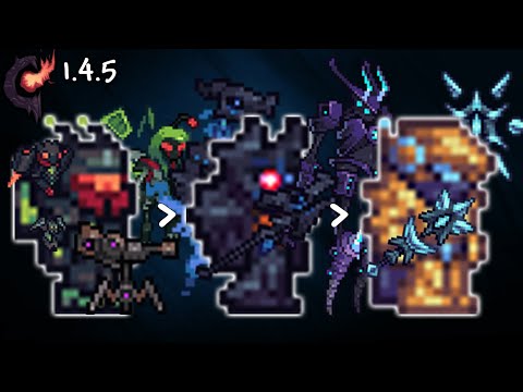 Terraria: Calamity Mod - ALL BOSSES (Rust and Dust Update) from