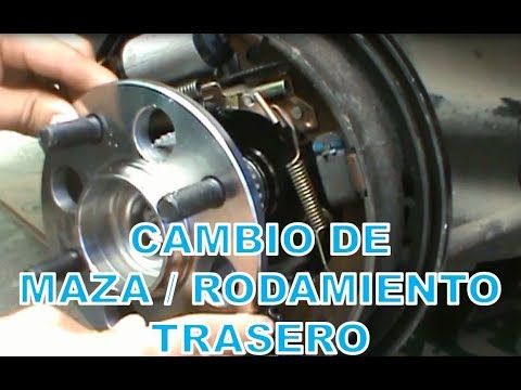 contar hasta Mojado Presunción Como cambiar la Maza Rodamiento Trasero del auto - YouTube