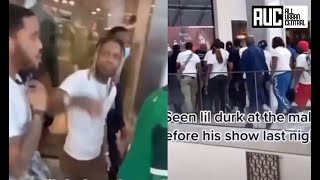 Lil Durk Moving Real Militant Pulls Up To Mall 1000 Deep