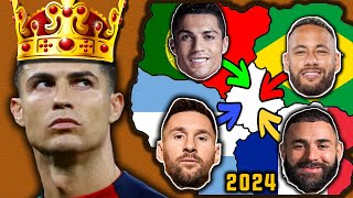 FOOTBALL Imperialism : LA LIGA - Last Player Standing WINS!🔥 (Messi, Ronaldo, Neymar, Benzema) 🔥