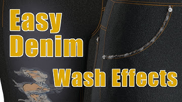 How to Use a Denim Washing Effect in CLO-Instructor Demonstration