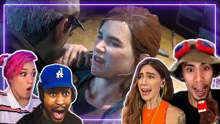 Gamers REACT to the SCARY MOMENTS of The Last of Us Part II | Gamers React