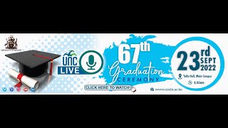 LIVE: University of Nairobi 67th Graduation Ceremony 23/09/2022 at Taifa Hall
