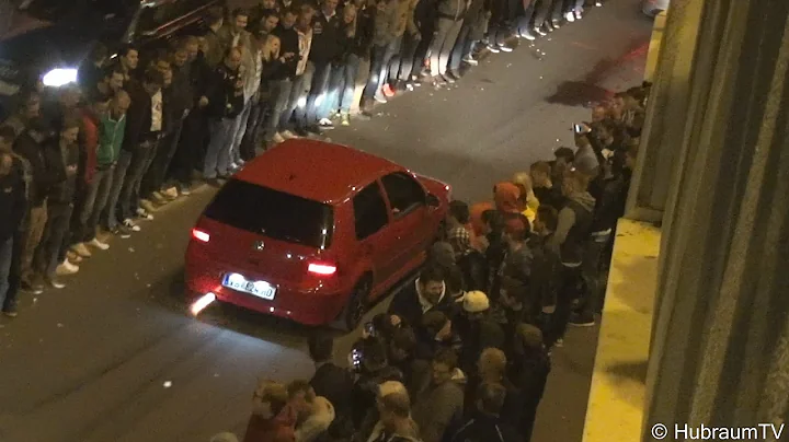 VW Golf 4 GTI 1.8T - Crazy ANTILAG Sound & Flames