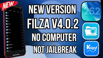 NEW Filza v4.0.2 IPA: Work iOS 26.2 - iOS 15 | Installed No Computer/Not Jailbreak Released 