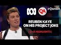Qa reuben kaye  the project joke
