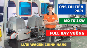 Lựa Chọn Máy Cắt Nhôm 2 Đầu 09S (F900 Plus) || Bản Full Công Nghệ 2021