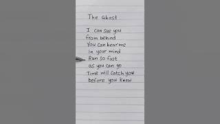 The ghost 👻 song by Niviro #lyrics #song #scary