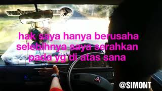 Status WA pasrah,