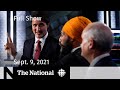 CBC News: The National | Leaders' debate, Surgeries cancelled, Leylah Fernandez