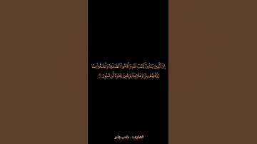 سورة فاطر القارئ #علي_جابر