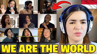 Indonesia's Various Artists - We Are The World  | Video Reaction