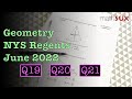 Geometry and Algebra Concepts Quiz