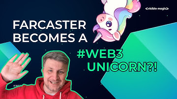Farcaster becomes a #web3 UNICORN #blockchain #ai