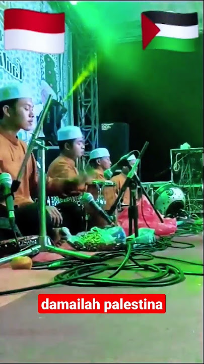 lagu damailah palestina versi khadroh #shorts