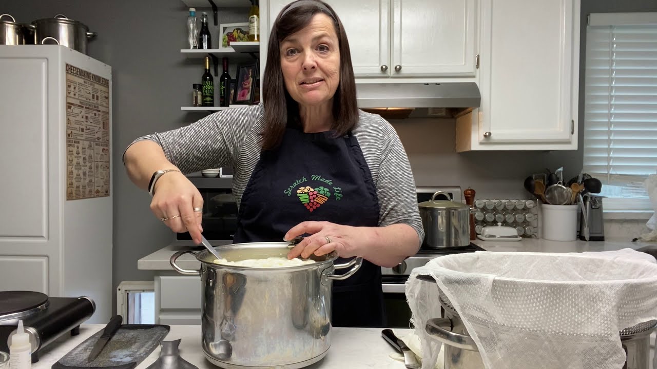 Cheesemaking - How to Make Monterey Jack Cheese - YouTube