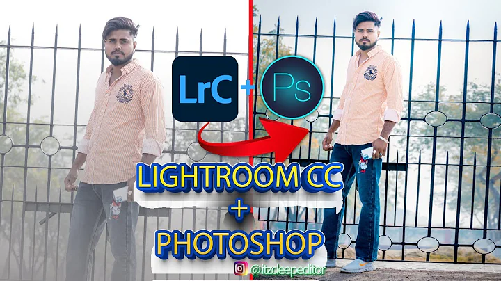 My SECRET Photo Editing Workflow in Photoshop & LRC -Itzdeep editor