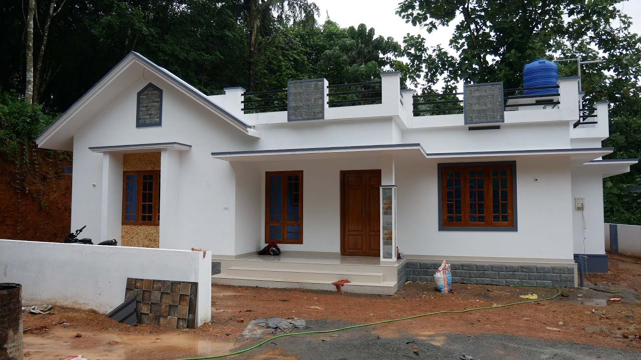 Low Budget house 38Lakh 7cent 1200sqft 3bhk house for sale Ernakulam Pulluvazhi Single Floor
