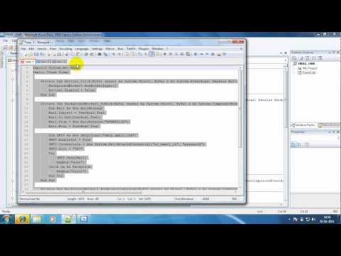 simple email software in vb.net