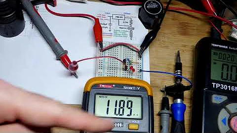 5V Regulator Current Source Multimeter Measured By Electronzap