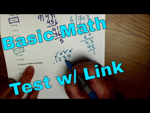 Video: Kas yra pagrindinis matematikos testas?