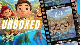 Unboxing and Official Trailer: LUCA 4K  Disney Pixar's Aquatic Adventure
