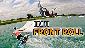 How to FRONTROLL - Cable Wakeboarding Tutorial