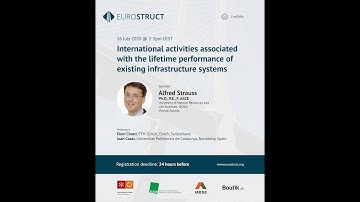 EuroStruct LiveTalks - International activities associated w/ lifetime infrastructure performance