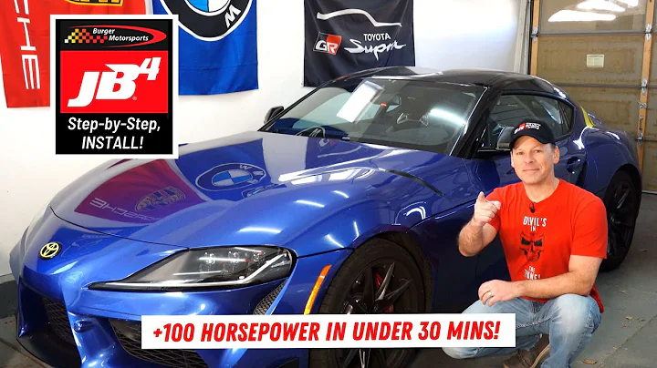 (How-To) Install the NEW JB4 Piggyback ECU Tuner!  //  MKV Toyota GR Supra
