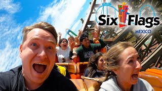 VIVIMOS LOCURA en SIX FLAGS MÉXICO por PRIMERA VEZ | RUSOS REACCIONAN a SIX FLAGS CDMX 2024