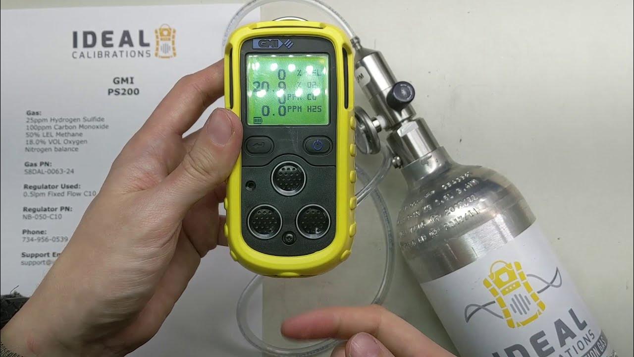 GMI PS200 Calibration and Bump Test Guide YouTube