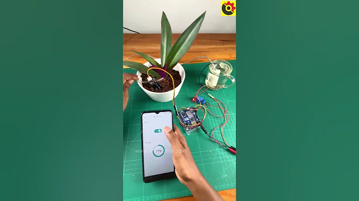 Smart irrigation system with Arduino UNO R4 WIFI board #sritu_hobby #sritu_hobby @sritu_hobby