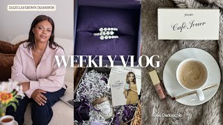 WEEKLY VLOG: ZALES LAB GROWN DIAMONDS, How was your 2025? | DadouChic