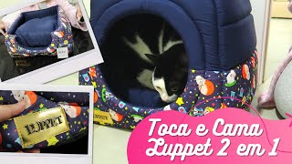 CAMA PARA CACHORRO E GATO 2 EM 1: AMORA ESTÁ APAIXONADA