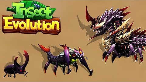 Insect Evolution Full Gameplay Android & IOS ( Part 1206 Advanced : Insect )