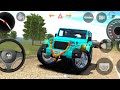 Doller Song Modified Mahindra Thar 😈 Games: Indian Blue Thar ( Gadi Wala Games) Car Game #2025